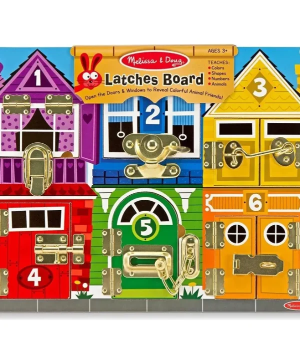 Melissa & Doug Εκπαιδευτικά Τουβλάκια Bloackables: Latches 6075185