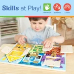 Melissa & Doug Εκπαιδευτικά Τουβλάκια Bloackables: Latches 6075185 - Image 9