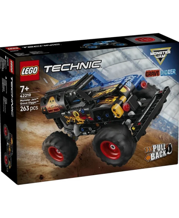 LEGO Technic Monster Jam™ Grave Digger™ Fire and Ice για 7+ Ετών 263τμχ 42219