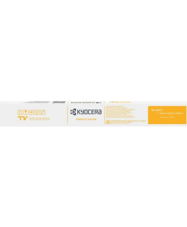 Kyocera TK-8455Y Γνήσιο Toner Laser Εκτυπωτή Κίτρινο 12000 Σελίδων 1T0C2MANL0