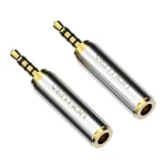 Vention Μετατροπέας 3.5mm male σε 2.5mm female Γκρι 1τμχ VAB-S02