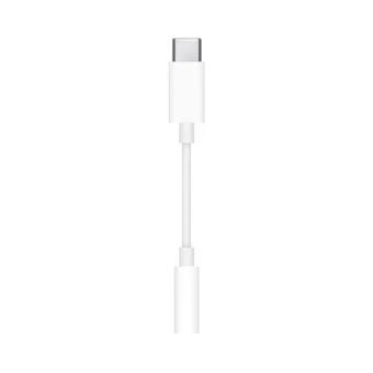 Apple Μετατροπέας USB-C male σε 3.5mm female Λευκό 1τμχ MW2Q3ZM/A