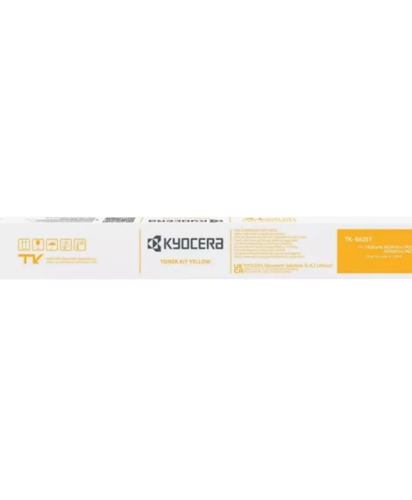 Kyocera TK-8625 Γνήσιο Toner Laser Εκτυπωτή Κίτρινο 24000 Σελίδων 1T0C2KANL1