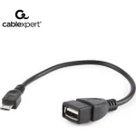 Cablexpert Μετατροπέας micro USB male σε USB-A female 1τμχ A-OTG-AFBM-03
