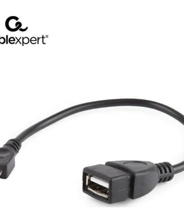 Cablexpert Μετατροπέας micro USB male σε USB-A female 1τμχ A-OTG-AFBM-03