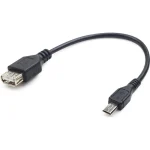 Cablexpert Μετατροπέας micro USB male σε USB-A female 1τμχ A-OTG-AFBM-03 - Image 2
