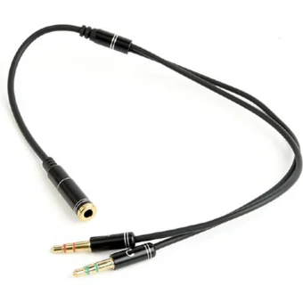 Cablexpert Μετατροπέας 3.5mm male σε 3.5mm female 1τμχ CCA-418M
