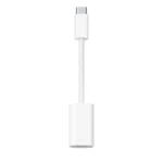 Apple Μετατροπέας USB-C male σε Lightning female Λευκό (MUQX3ZM/A)