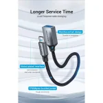 Vention Ccxhb Μετατροπέας USB-C male σε USB-A female Γκρι 1τμχ CCXHB - Image 9