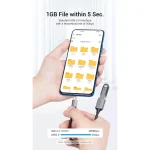Vention Ccxhb Μετατροπέας USB-C male σε USB-A female Γκρι 1τμχ CCXHB - Image 10