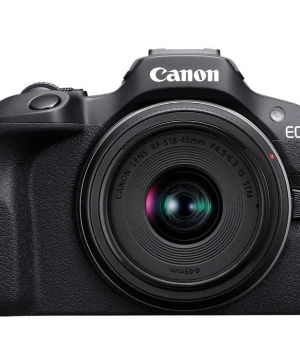 Canon EOS R100 Mirrorless Φωτογραφική Μηχανή Kit (RF-S 18-45mm f/4.5-6.3 IS STM) Μαύρη 6052C034AA