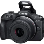 Canon EOS R100 Mirrorless Φωτογραφική Μηχανή Kit (RF-S 18-45mm f/4.5-6.3 IS STM + RF-S 55-210mm f/5-7.1 IS STM) Μαύρη 6052C036AA - Image 4