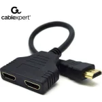 Cablexpert Μετατροπέας HDMI male σε HDMI 2x female 1τμχ DSP-2PH4-04