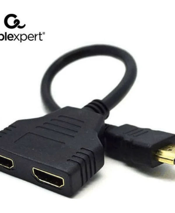 Cablexpert Μετατροπέας HDMI male σε HDMI 2x female 1τμχ DSP-2PH4-04