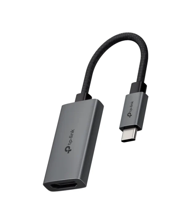 TP-LINK Μετατροπέας USB-C / HDMI male σε HDMI / USB-C female Γκρι 1τμχ UA520C