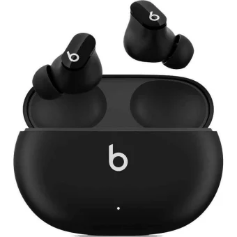 Beats Studio Buds Bluetooth Handsfree Ακουστικά με Αντοχή στον Ιδρώτα και Θήκη Φόρτισης Μαύρα MJ4X3ZM/A