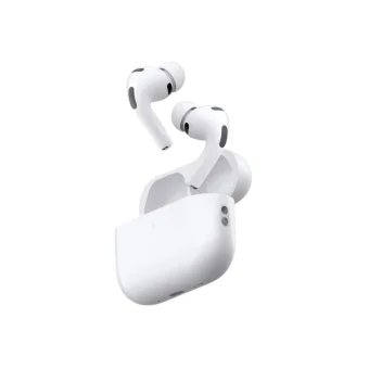 Apple AirPods Pro 3 In-ear Bluetooth Handsfree Ακουστικά με Αντοχή στον Ιδρώτα και Θήκη Φόρτισης Λευκά MFHP4ZM/A