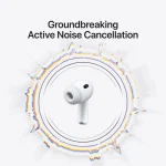 Apple AirPods Pro 3 In-ear Bluetooth Handsfree Ακουστικά με Αντοχή στον Ιδρώτα και Θήκη Φόρτισης Λευκά MFHP4ZM/A - Image 3
