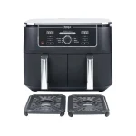 Ninja Foodi Max Dual Zone Air Fryer με Διπλό Αποσπώμενο Κάδο 9.5lt Μαύρο AF400EU - Image 5