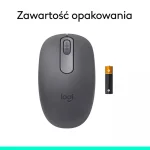 Logitech M196 Ασύρματο Bluetooth Ποντίκι Graphite 910-007459