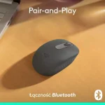 Logitech M196 Ασύρματο Bluetooth Ποντίκι Graphite 910-007459 - Image 6