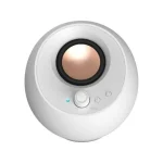 Creative Pebble Pro Ηχεία Υπολογιστή 2.0 με RGB Φωτισμό και Bluetooth Ισχύος 20W σε Λευκό Χρώμα 51MF1710AA003 - Image 3