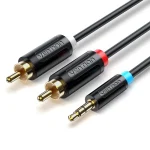 Vention Καλώδιο 3.5mm male - RCA male Μαύρο 5m (BCLBJ)