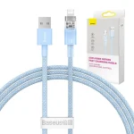 Baseus Explorer Braided USB-A to Lightning Cable 20W Μπλε 1m (CATS010003)