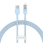 Baseus Explorer Braided USB-A to Lightning Cable 20W Μπλε 1m (CATS010003) - Image 2