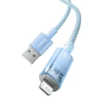 Baseus Explorer Braided USB-A to Lightning Cable 20W Μπλε 1m (CATS010003) - Image 4