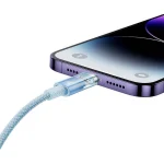 Baseus Explorer Braided USB-A to Lightning Cable 20W Μπλε 1m (CATS010003) - Image 7