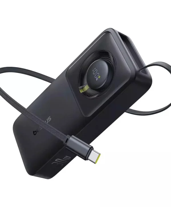 Baseus Free2Pull Power Bank 10000mAh 30W με Θύρα USB-C Μαύρο P10073701123-00