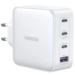 Ugreen Φορτιστής Χωρίς Καλώδιο GaN με Θύρα USB-A και 3 Θύρες USB-C 100W Λευκός (CD226) 15337