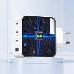 Ugreen Φορτιστής Χωρίς Καλώδιο GaN με Θύρα USB-A και 3 Θύρες USB-C 100W Λευκός (CD226) 15337 - Image 6