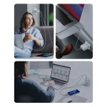 Ugreen Φορτιστής Χωρίς Καλώδιο GaN με Θύρα USB-A και 3 Θύρες USB-C 100W Λευκός (CD226) 15337 - Image 8