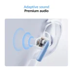 QCY AilyBuds E20 Bluetooth Handsfree Ακουστικά με Αντοχή στον Ιδρώτα και Θήκη Φόρτισης Λευκά QCY-HT13 White - Image 9