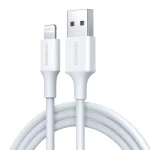 Ugreen US155 USB-A to Lightning Cable Λευκό 1.5m (80315)