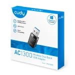 Cudy WU1300S Ασύρματος USB Αντάπτορας Δικτύου 1300Mbps - Image 3