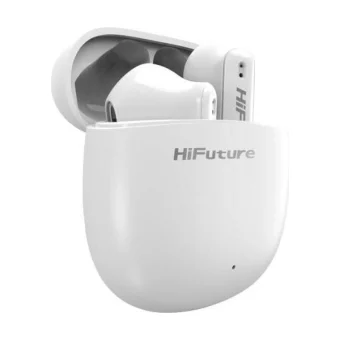 HiFuture Colorbuds 2 Bluetooth Handsfree Ακουστικά με Αντοχή στον Ιδρώτα και Θήκη Φόρτισης Λευκά 00178012