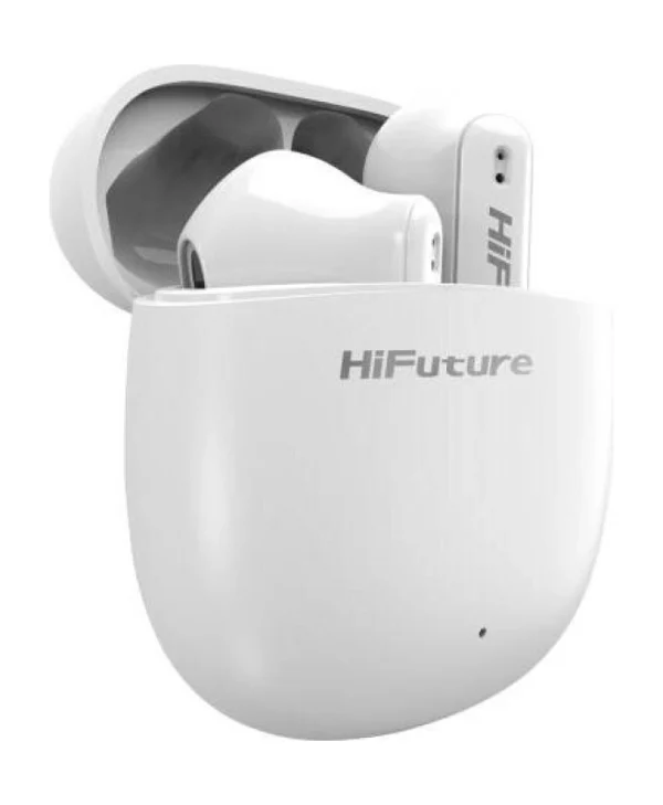 HiFuture Colorbuds 2 Bluetooth Handsfree Ακουστικά με Αντοχή στον Ιδρώτα και Θήκη Φόρτισης Λευκά 00178012