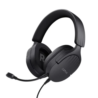 Trust GXT 489 Fayzo Over Ear Gaming Headset με σύνδεση 2x3.5mm Black 24898