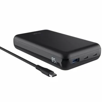 Trust Laro Power Bank 20000mAh 100W με Θύρα USB-A και 2 Θύρες USB-C Power Delivery / Quick Charge 3.0 Μαύρο 25240