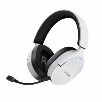 Trust GXT 491 Fayzo Ασύρματο Over Ear Gaming Headset με σύνδεση Bluetooth / USB Λευκό 25304