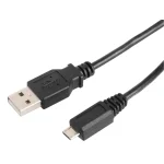 Regular USB 2.0 to micro USB Cable Μαύρο 1.8m AT-01338 1τμχ CCP-MUSB2-AMBM-6 - Image 2