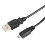 Regular USB 2.0 to micro USB Cable Μαύρο 1.8m AT-01338 1τμχ CCP-MUSB2-AMBM-6 - Image 4
