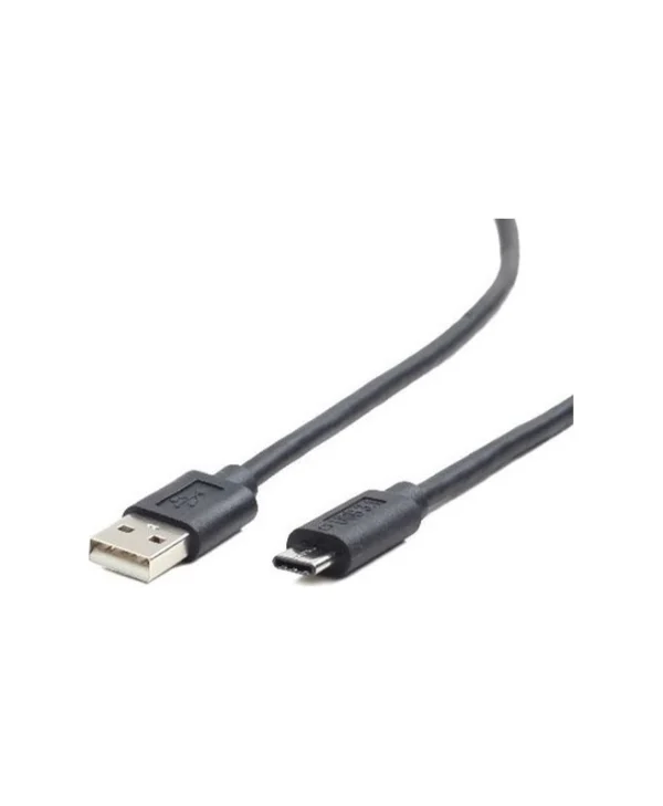 Cablexpert Regular USB 2.0 Cable USB-C male - USB-A male Μαύρο 1m (CCP-USB2-AMCM) CCP-USB2-AMCM-1M