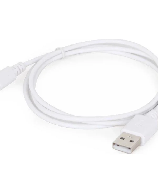 Gembird Regular USB to Lightning Cable Λευκό 2m (CC-USB2-AMLM-2M-W)