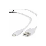 Gembird Regular USB to Lightning Cable Λευκό 2m (CC-USB2-AMLM-2M-W) - Image 3