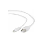 Gembird Regular USB to Lightning Cable Λευκό 2m (CC-USB2-AMLM-2M-W) - Image 4
