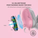 Razer BlackShark V2 X For Playstation Over Ear Gaming Headset με σύνδεση 3.5mm Quartz RZ04-03241400-R3G1 - Image 7